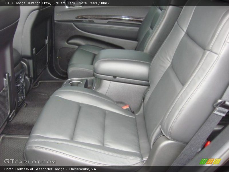 Brilliant Black Crystal Pearl / Black 2013 Dodge Durango Crew