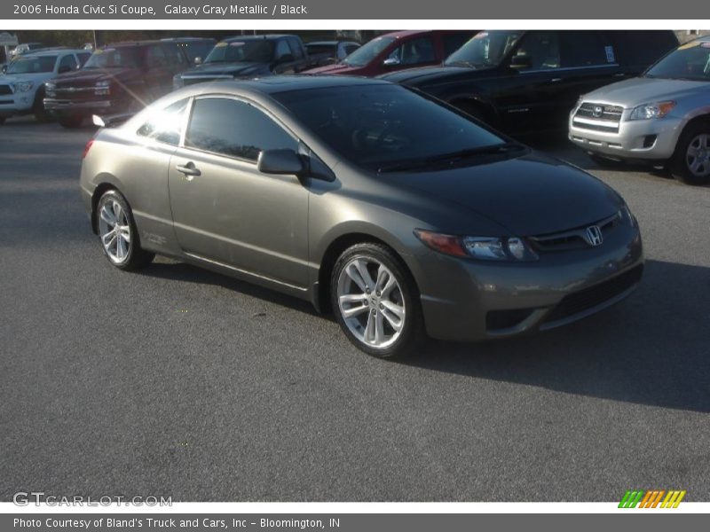 Galaxy Gray Metallic / Black 2006 Honda Civic Si Coupe