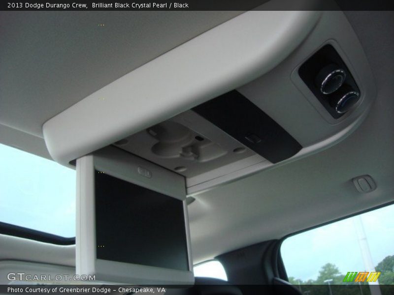 Brilliant Black Crystal Pearl / Black 2013 Dodge Durango Crew