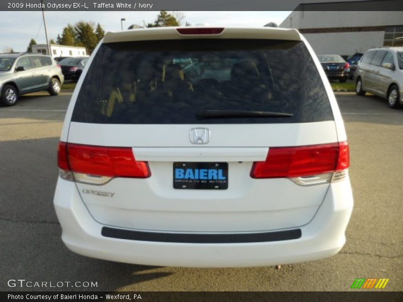 Taffeta White / Ivory 2009 Honda Odyssey EX-L