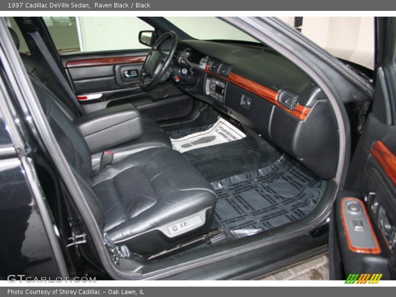  1997 DeVille Sedan Black Interior