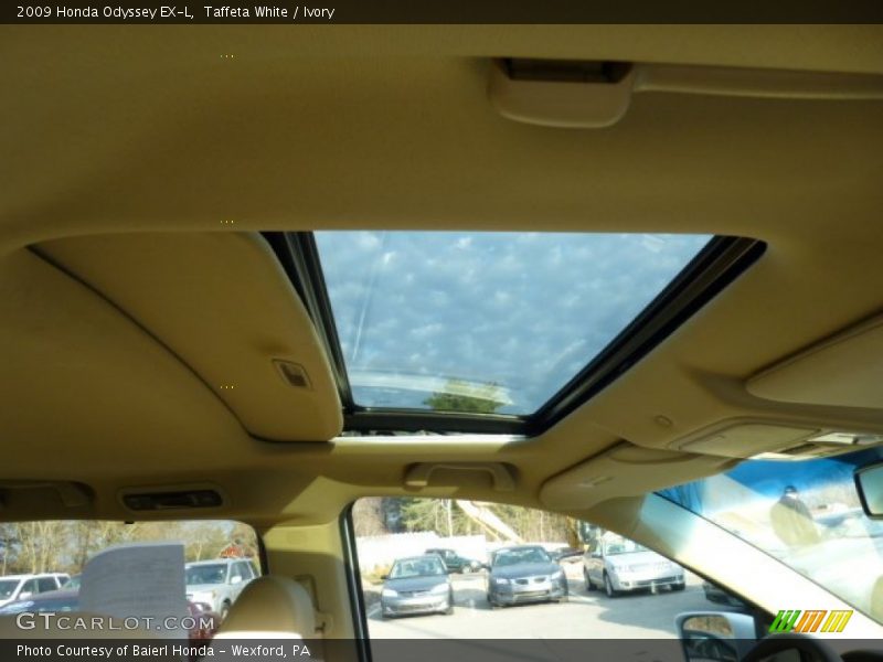 Taffeta White / Ivory 2009 Honda Odyssey EX-L