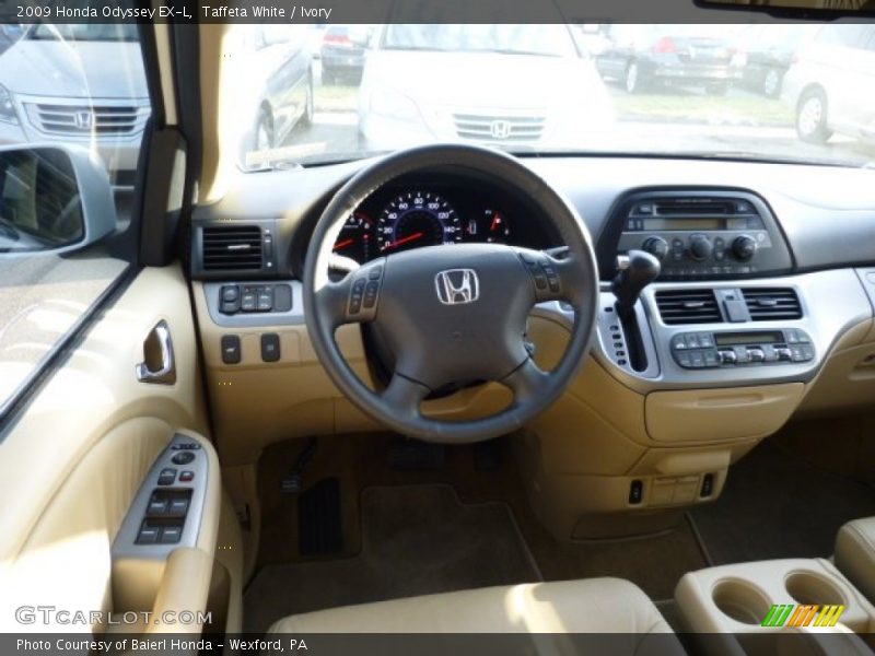 Taffeta White / Ivory 2009 Honda Odyssey EX-L