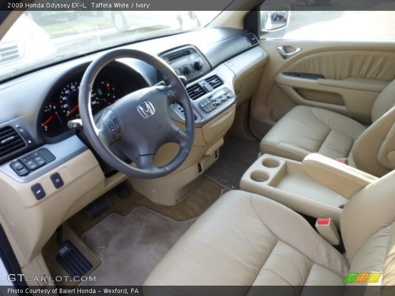 Taffeta White / Ivory 2009 Honda Odyssey EX-L