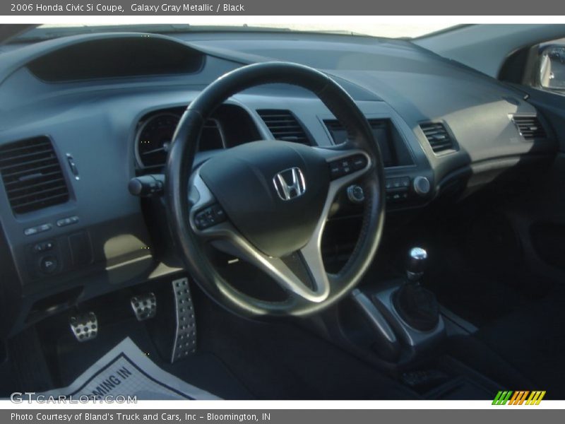 Galaxy Gray Metallic / Black 2006 Honda Civic Si Coupe