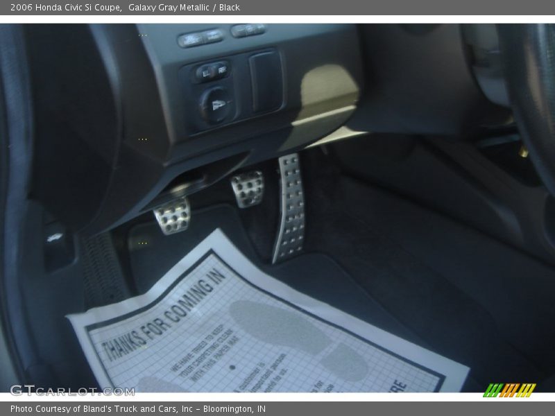 Galaxy Gray Metallic / Black 2006 Honda Civic Si Coupe