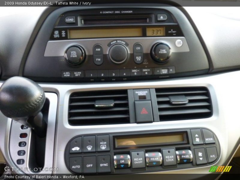 Taffeta White / Ivory 2009 Honda Odyssey EX-L