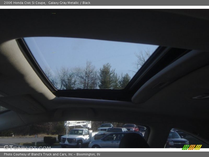 Galaxy Gray Metallic / Black 2006 Honda Civic Si Coupe