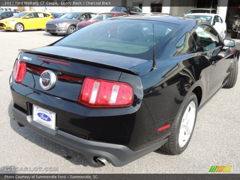 Ebony Black / Charcoal Black 2011 Ford Mustang GT Coupe
