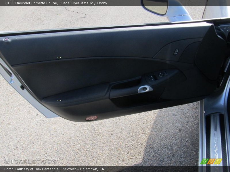 Blade Silver Metallic / Ebony 2012 Chevrolet Corvette Coupe