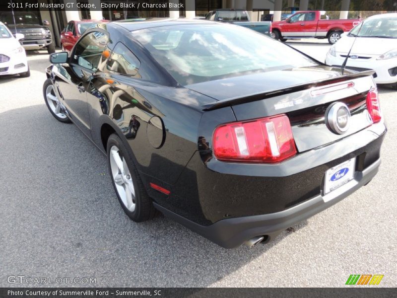 Ebony Black / Charcoal Black 2011 Ford Mustang GT Coupe