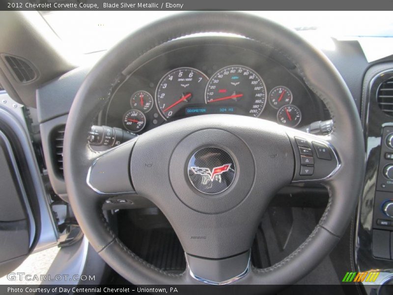 Blade Silver Metallic / Ebony 2012 Chevrolet Corvette Coupe