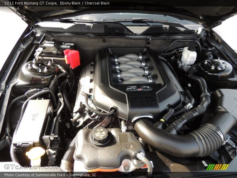 Ebony Black / Charcoal Black 2011 Ford Mustang GT Coupe