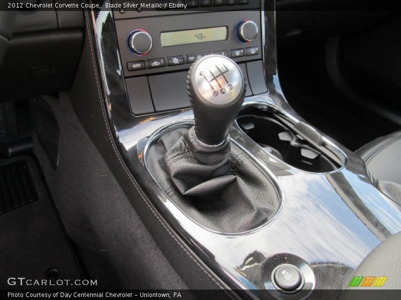 Blade Silver Metallic / Ebony 2012 Chevrolet Corvette Coupe