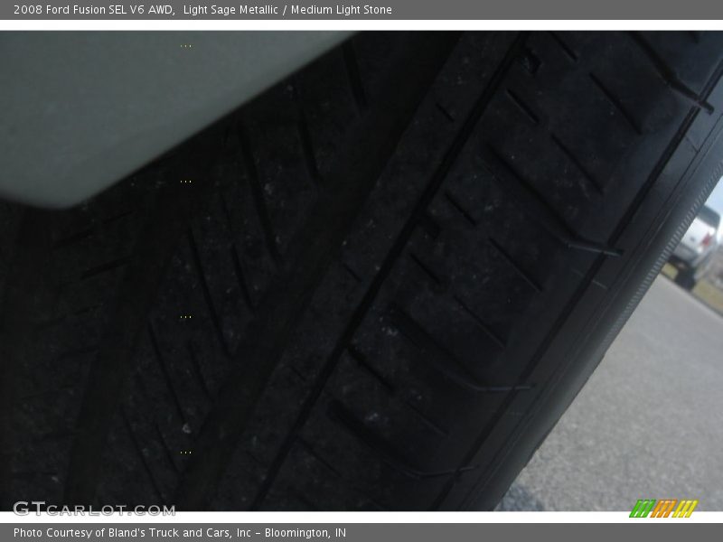 Light Sage Metallic / Medium Light Stone 2008 Ford Fusion SEL V6 AWD