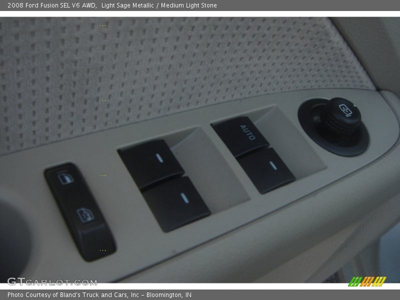 Light Sage Metallic / Medium Light Stone 2008 Ford Fusion SEL V6 AWD