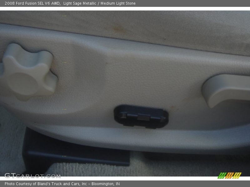 Light Sage Metallic / Medium Light Stone 2008 Ford Fusion SEL V6 AWD