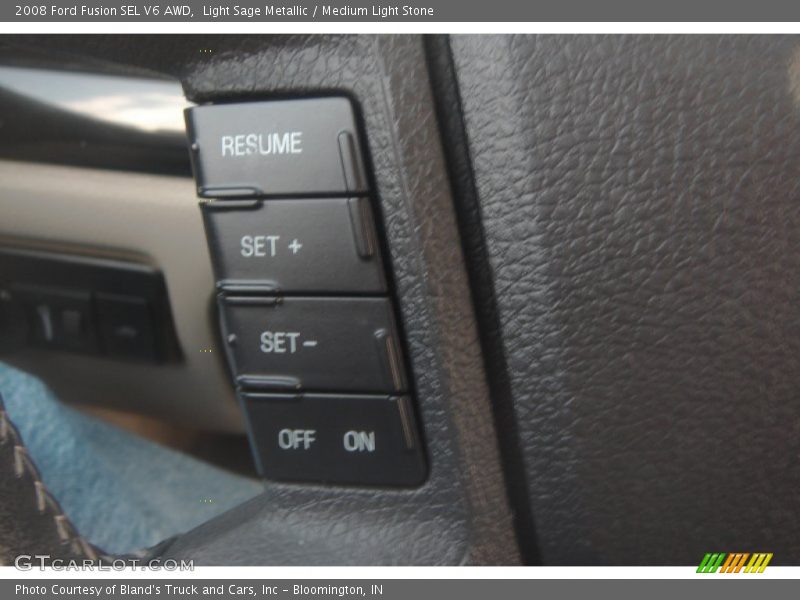 Light Sage Metallic / Medium Light Stone 2008 Ford Fusion SEL V6 AWD