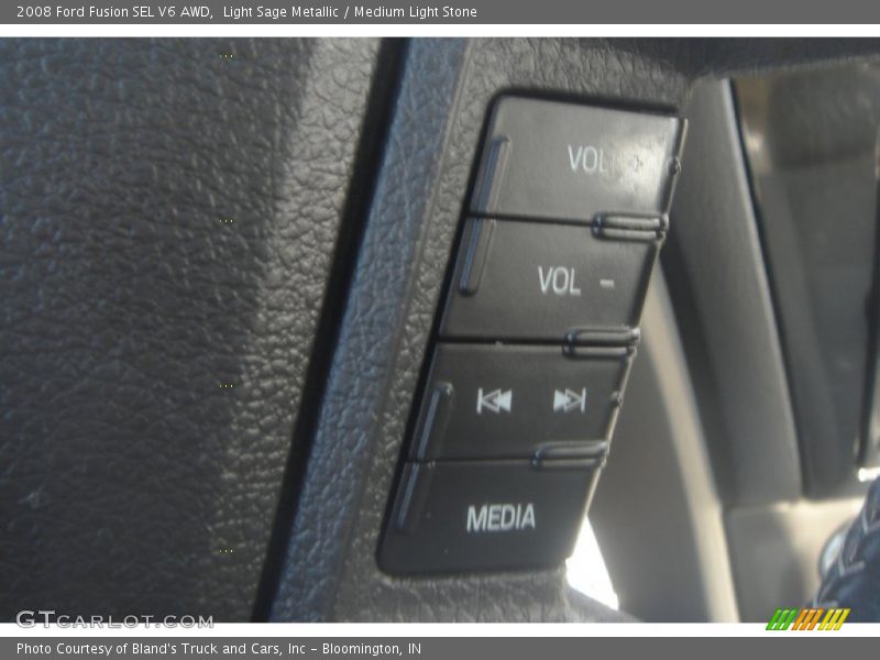 Light Sage Metallic / Medium Light Stone 2008 Ford Fusion SEL V6 AWD