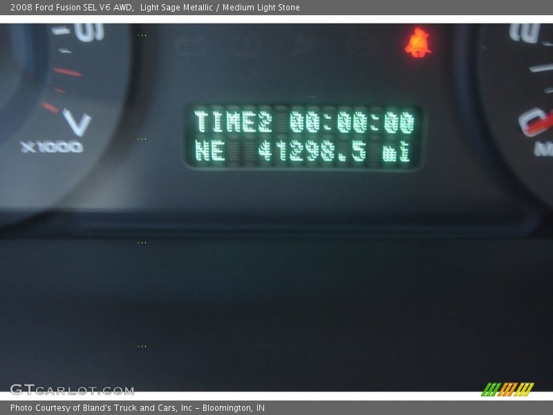 Light Sage Metallic / Medium Light Stone 2008 Ford Fusion SEL V6 AWD