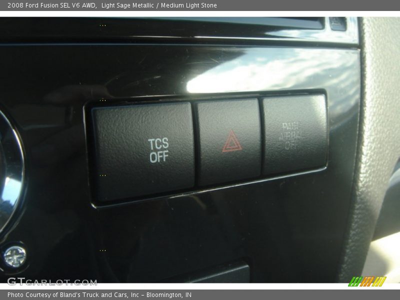 Light Sage Metallic / Medium Light Stone 2008 Ford Fusion SEL V6 AWD