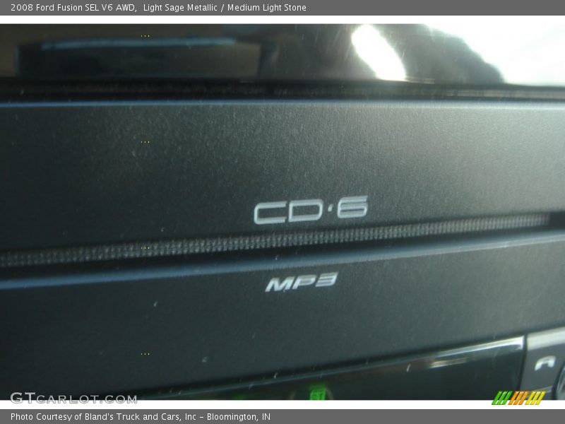 Light Sage Metallic / Medium Light Stone 2008 Ford Fusion SEL V6 AWD