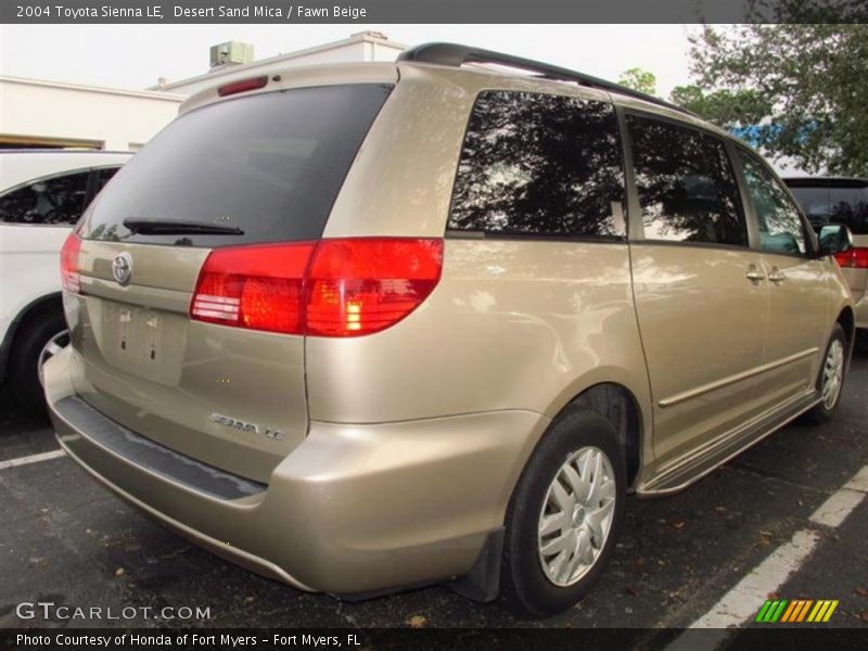 Desert Sand Mica / Fawn Beige 2004 Toyota Sienna LE