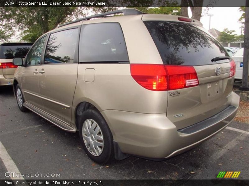 Desert Sand Mica / Fawn Beige 2004 Toyota Sienna LE