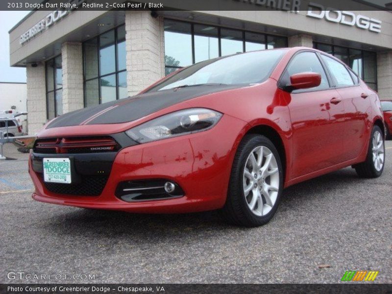 Redline 2-Coat Pearl / Black 2013 Dodge Dart Rallye