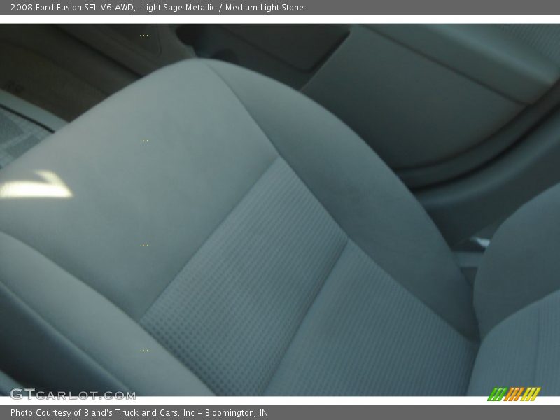 Light Sage Metallic / Medium Light Stone 2008 Ford Fusion SEL V6 AWD