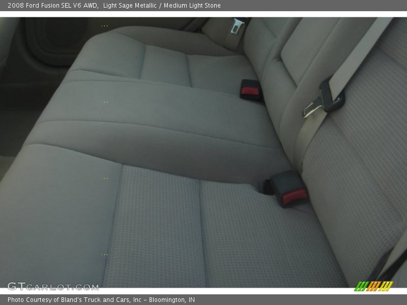 Light Sage Metallic / Medium Light Stone 2008 Ford Fusion SEL V6 AWD