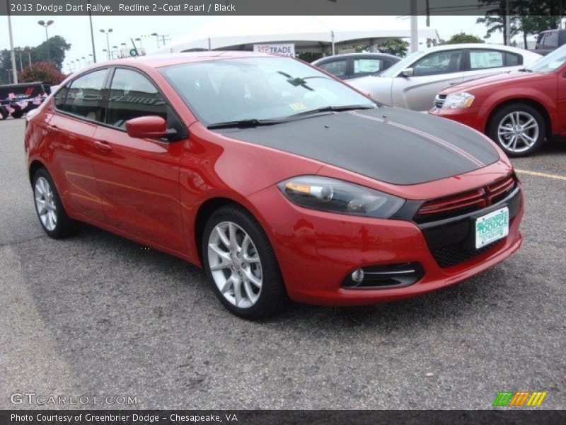 Redline 2-Coat Pearl / Black 2013 Dodge Dart Rallye