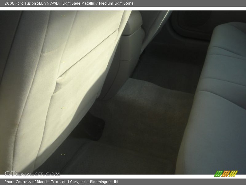 Light Sage Metallic / Medium Light Stone 2008 Ford Fusion SEL V6 AWD