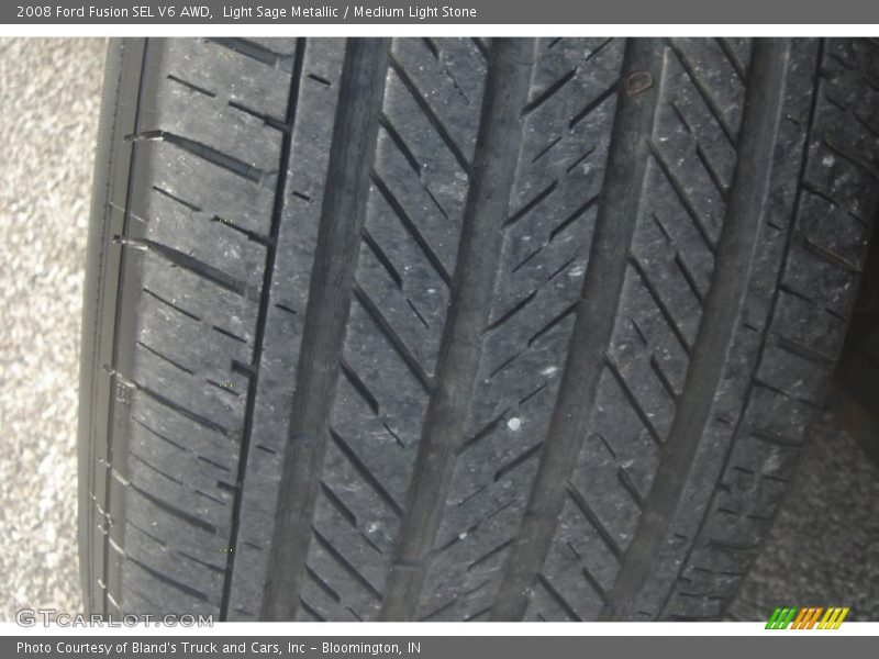 Light Sage Metallic / Medium Light Stone 2008 Ford Fusion SEL V6 AWD
