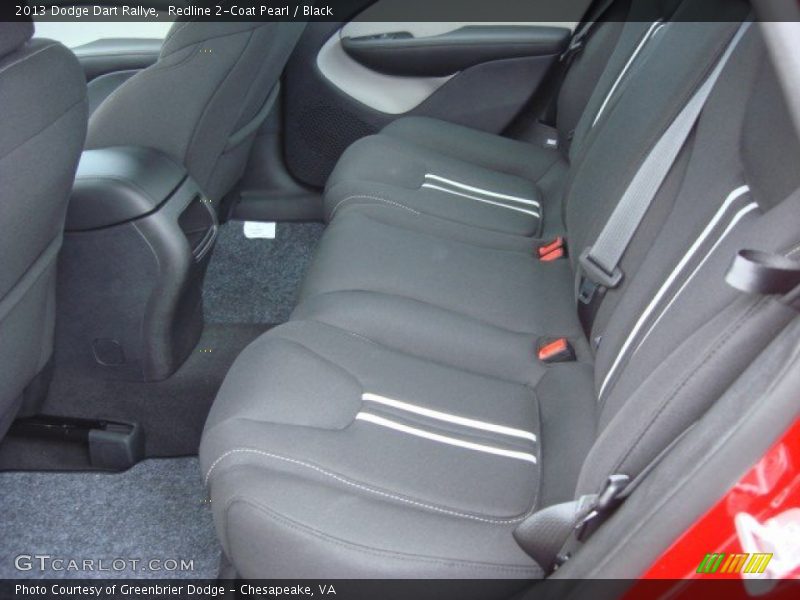 Rear Seat of 2013 Dart Rallye