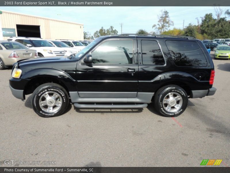  2003 Explorer Sport XLT Black