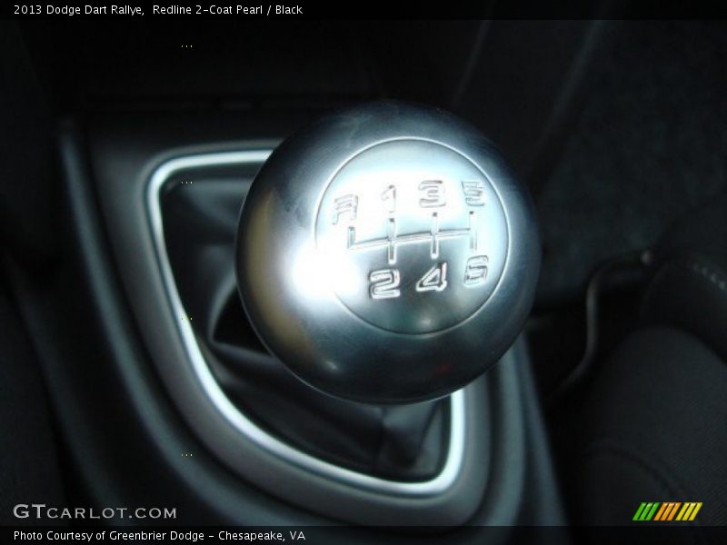  2013 Dart Rallye 6 Speed Manual Shifter