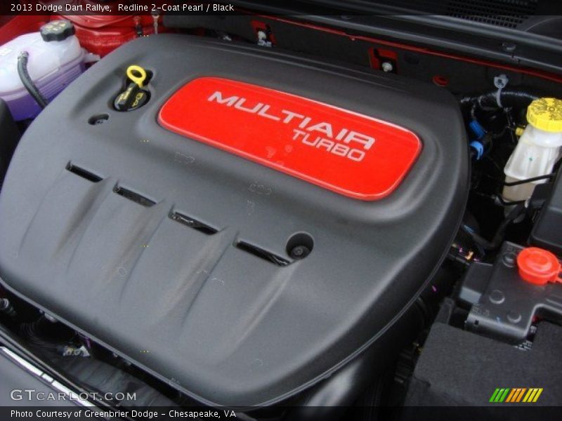  2013 Dart Rallye Engine - 1.4 Liter Turbocharged SOHC 16-Valve MultiAir 4 Cylinder