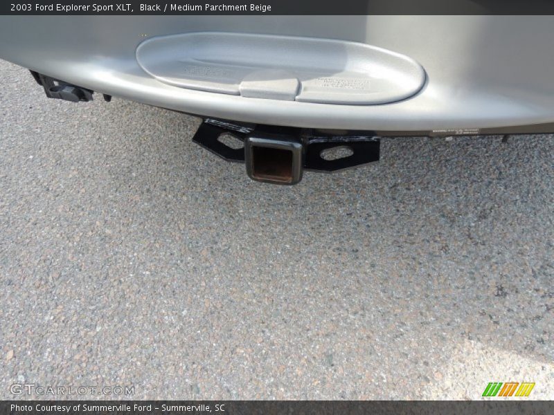 Black / Medium Parchment Beige 2003 Ford Explorer Sport XLT