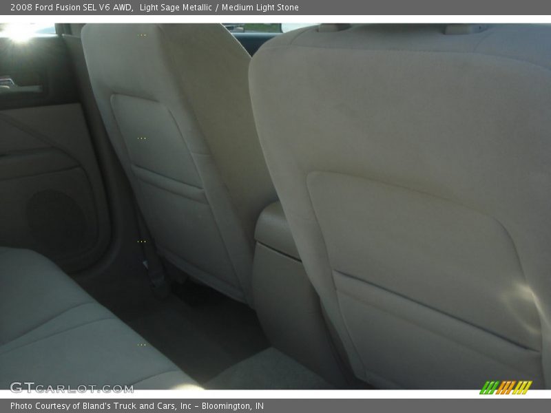 Light Sage Metallic / Medium Light Stone 2008 Ford Fusion SEL V6 AWD