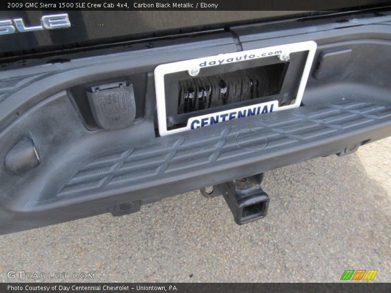 Carbon Black Metallic / Ebony 2009 GMC Sierra 1500 SLE Crew Cab 4x4