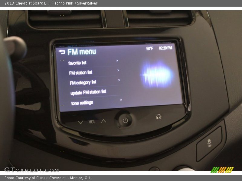 Techno Pink / Silver/Silver 2013 Chevrolet Spark LT