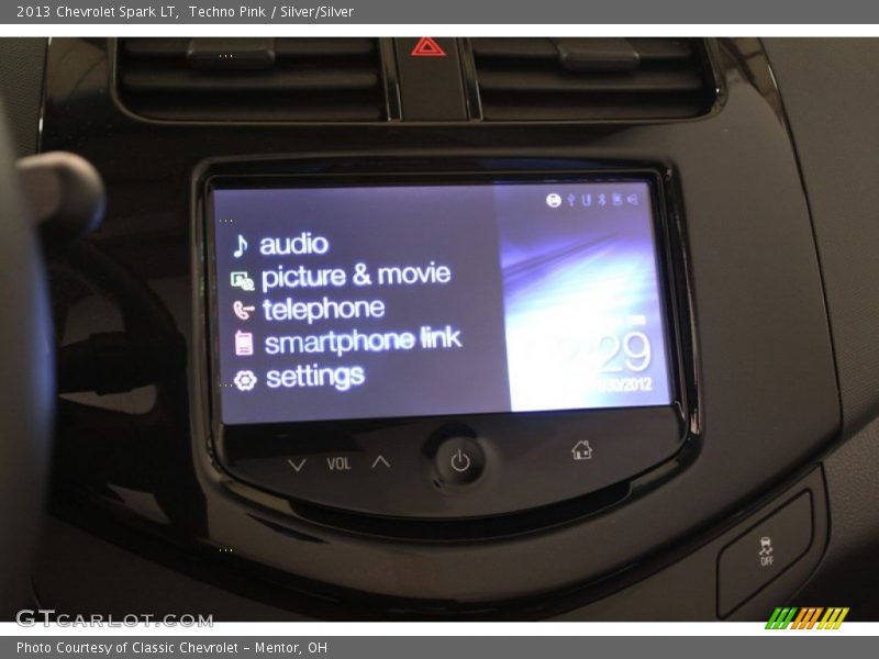 Techno Pink / Silver/Silver 2013 Chevrolet Spark LT