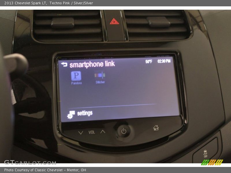 Techno Pink / Silver/Silver 2013 Chevrolet Spark LT