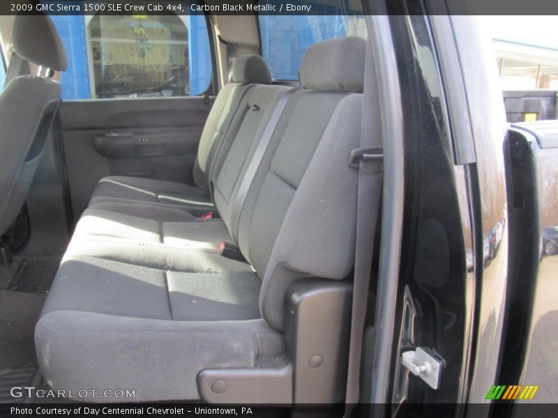 Carbon Black Metallic / Ebony 2009 GMC Sierra 1500 SLE Crew Cab 4x4