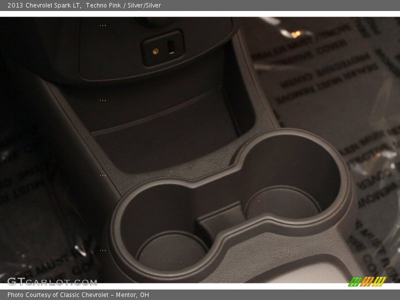 Techno Pink / Silver/Silver 2013 Chevrolet Spark LT