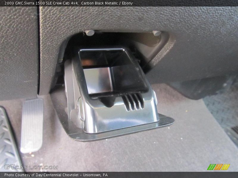 Carbon Black Metallic / Ebony 2009 GMC Sierra 1500 SLE Crew Cab 4x4