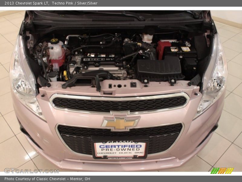 Techno Pink / Silver/Silver 2013 Chevrolet Spark LT