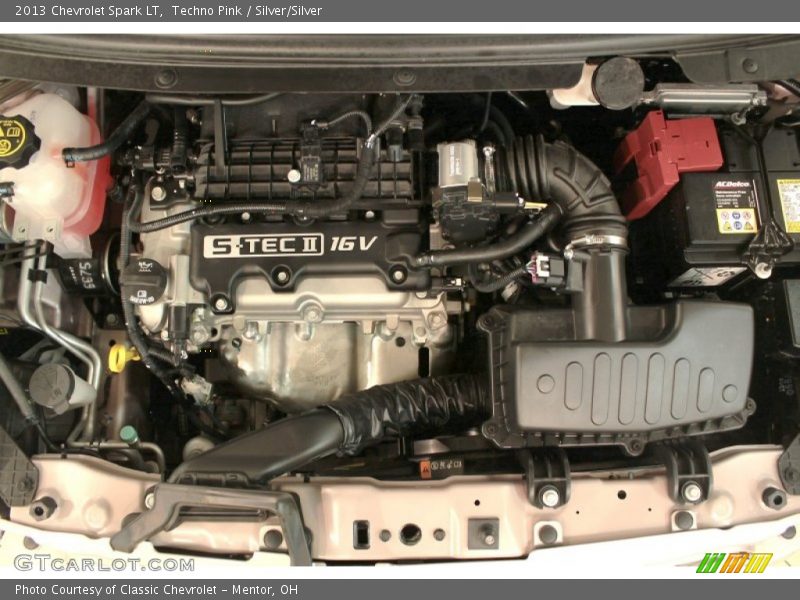  2013 Spark LT Engine - 1.2 Liter DOHC 16-Valve VVT S-TEC II 4 Cylinder