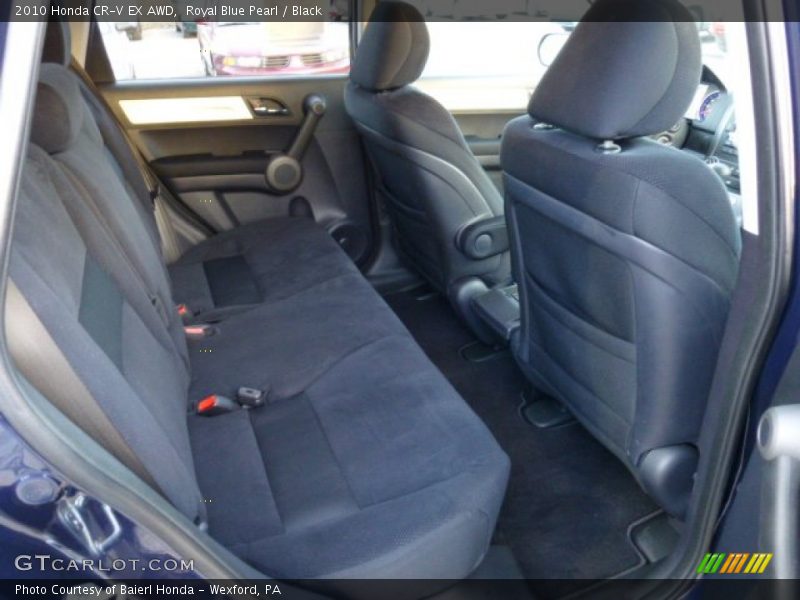 Royal Blue Pearl / Black 2010 Honda CR-V EX AWD